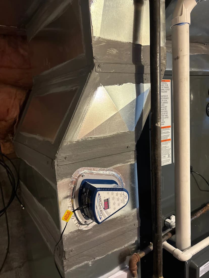 UV Lights & REME HALO installation in Utah 2