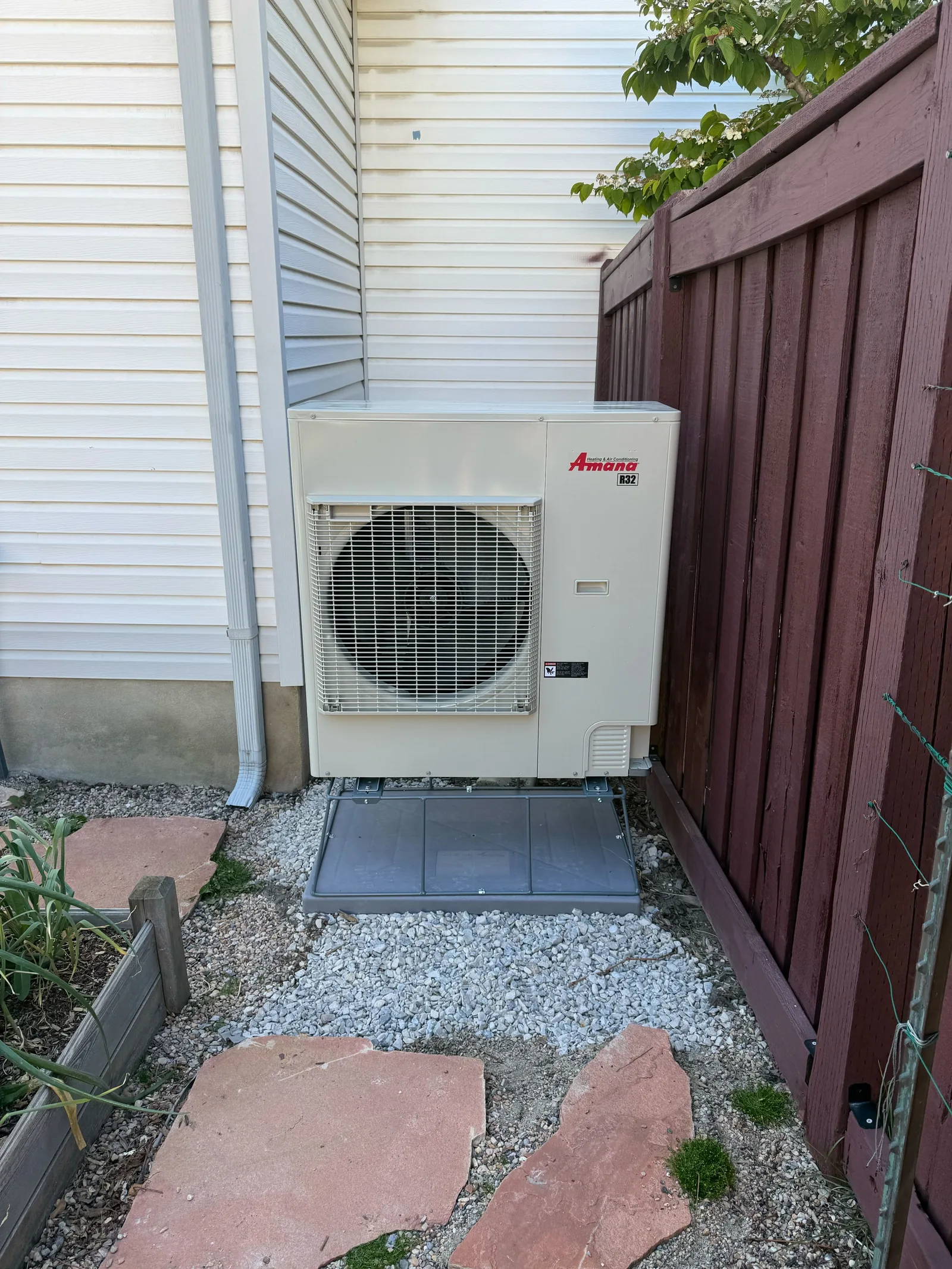 Cold-climate heat pump install