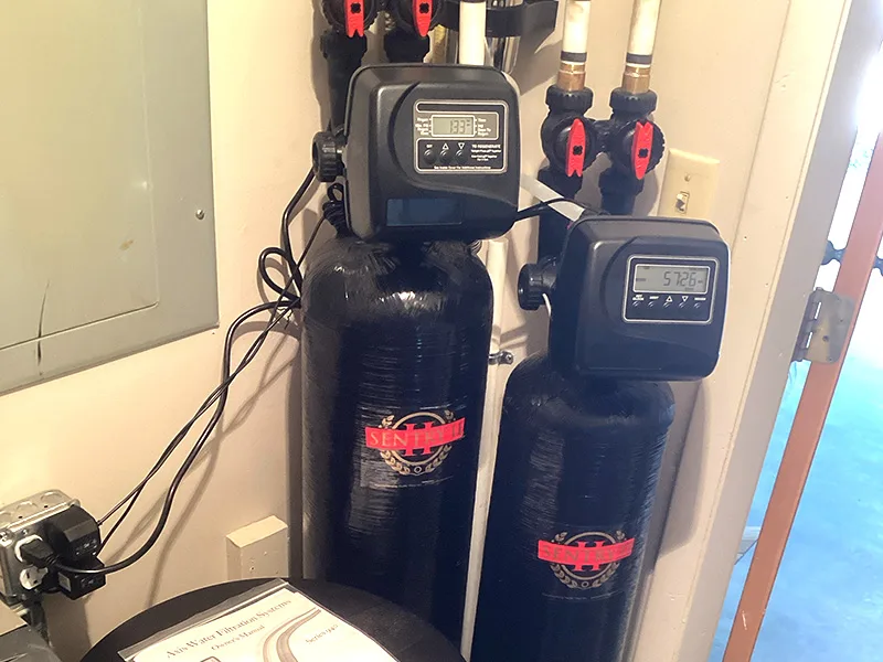 Water softener install