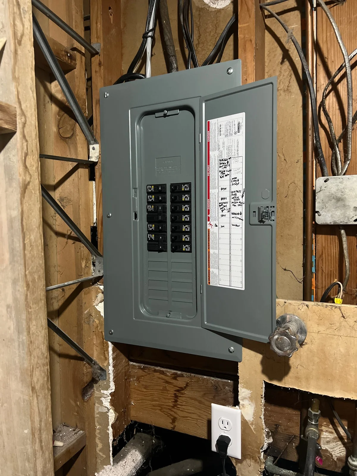 Panel Upgrades installation 3