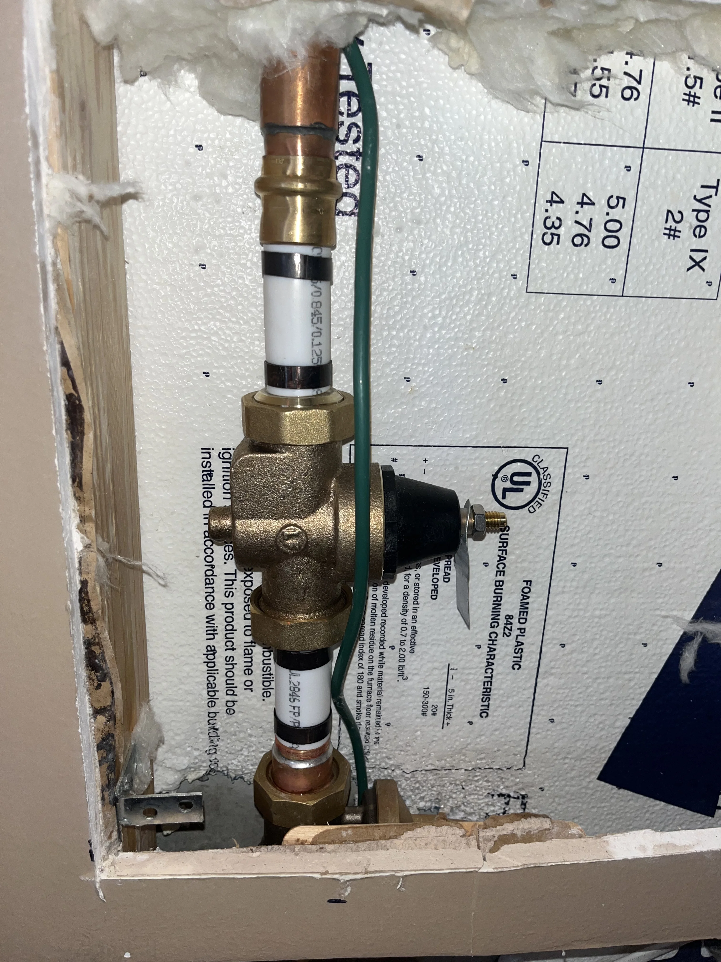 Pressure Reducing Valve (PRV) installation 1